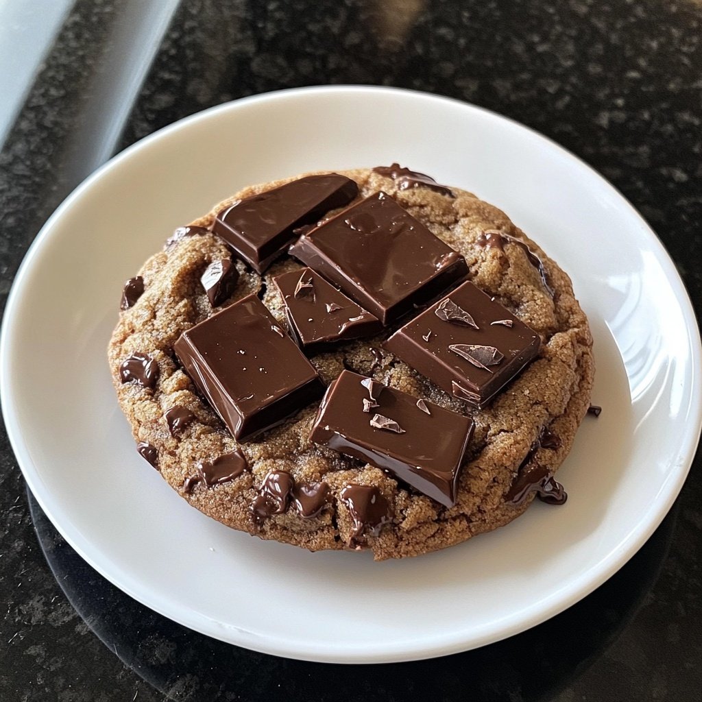 Single Serve Double Chocolate Cookie