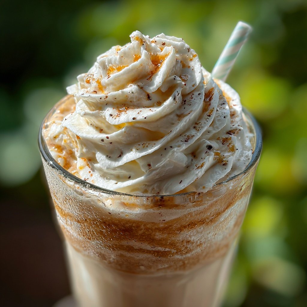 Vanilla Bean Frappuccino Copycat