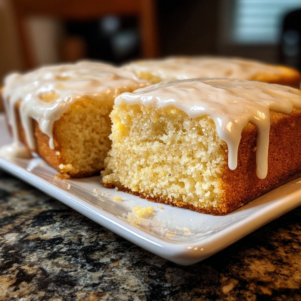 Simple Vanilla Sheet Cake