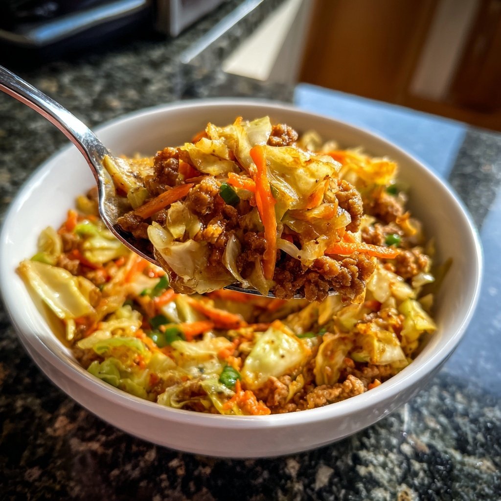 Easy Egg Roll in a Bowl (Low-Carb Recipe)