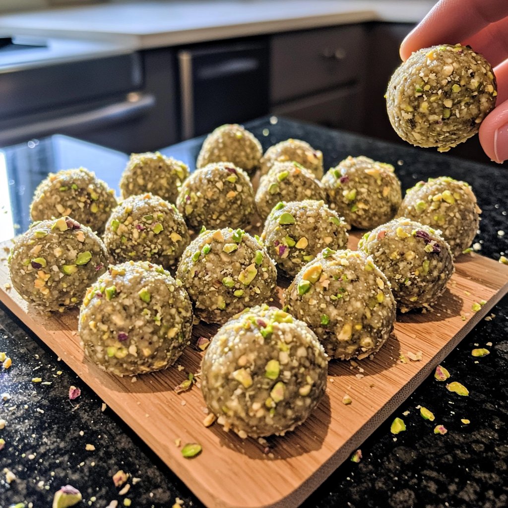 Protein Balls with Pistachios