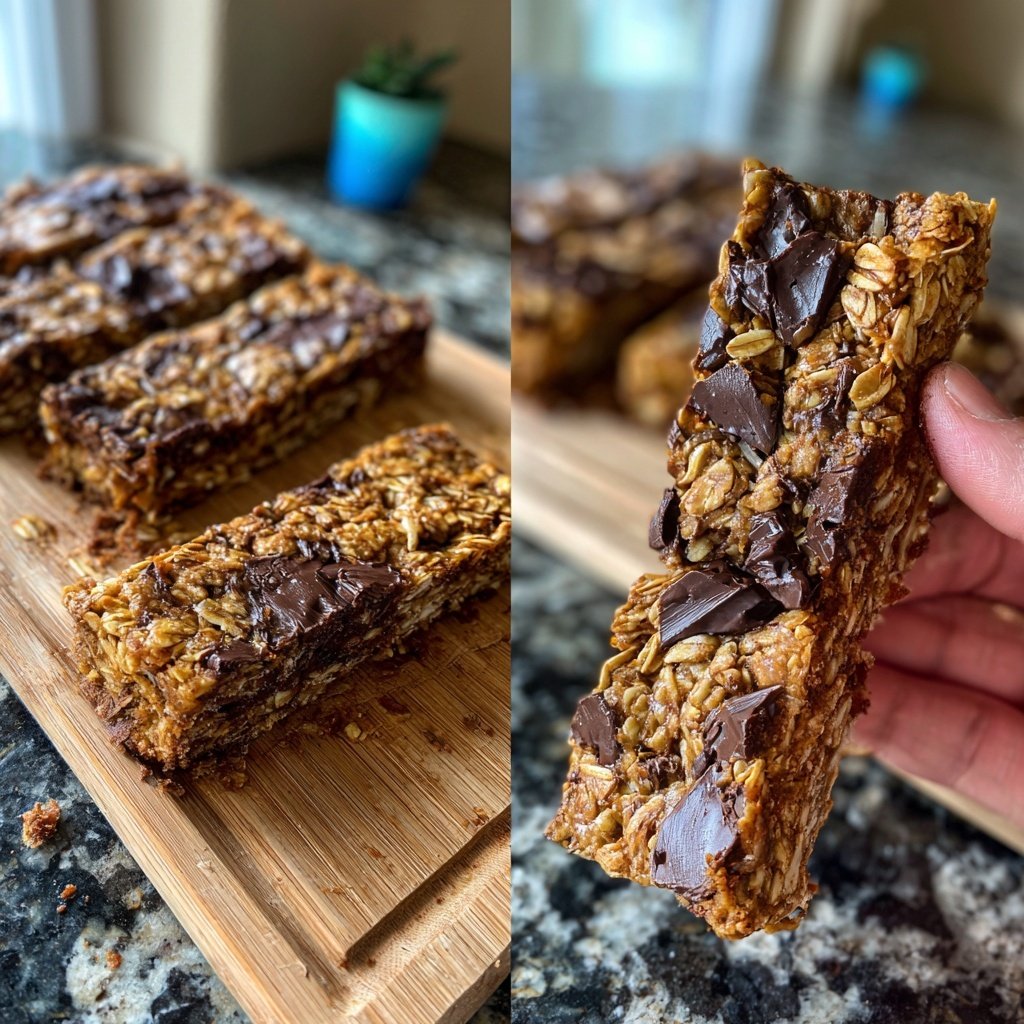 Peanut Butter Chocolate Oat Bars