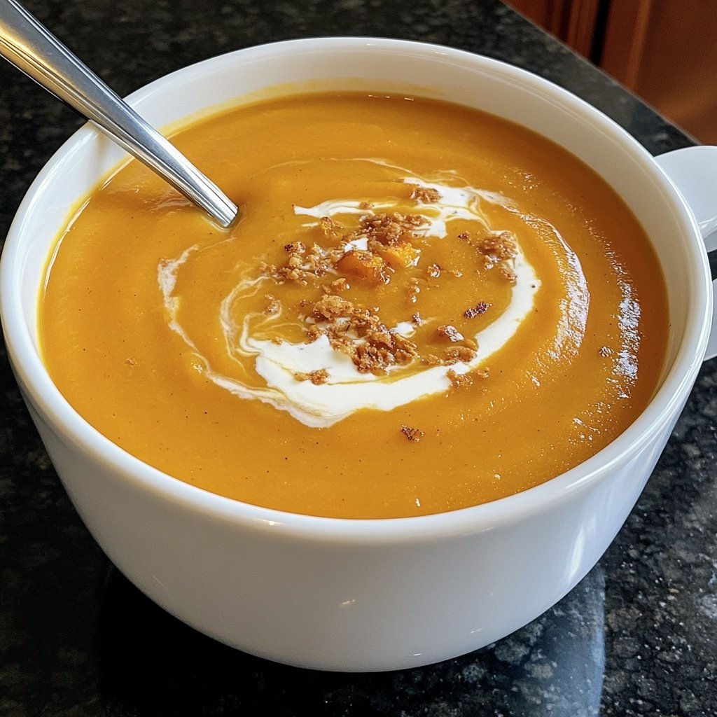 Creamy Squash Soup Recipe